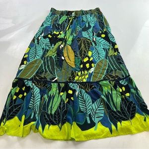 ava Christine women’s maxi floral skirt S L92-19